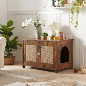 Cat Litter Box Enclosure Indoor Cat House