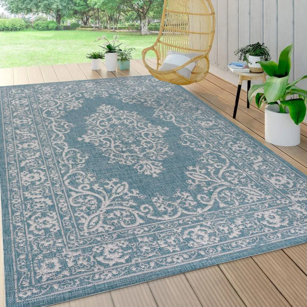 Chenab Galon Filigree Indoor/Outdoor Area Rug