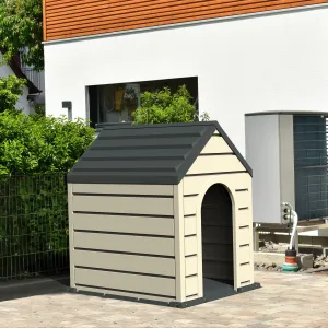 Duramax | Outdoor Resin Plastic Pet Kennel 3x3.6x4 ft