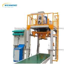 Efficient Automatic Rice Packing Line Wheat Packaging And Palletizing for Sale