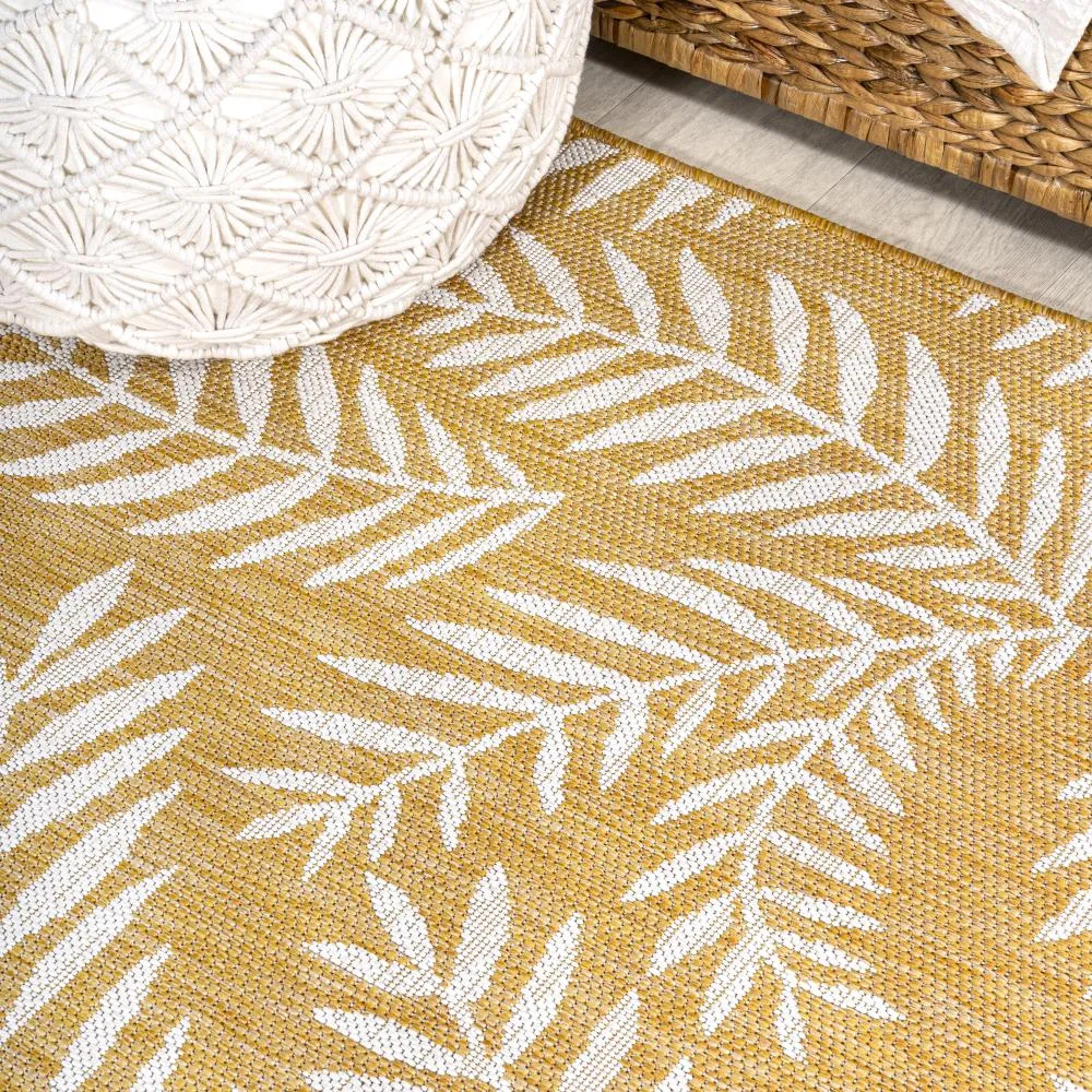 Flores Palm Frond Indoor/outdoor Area Rug