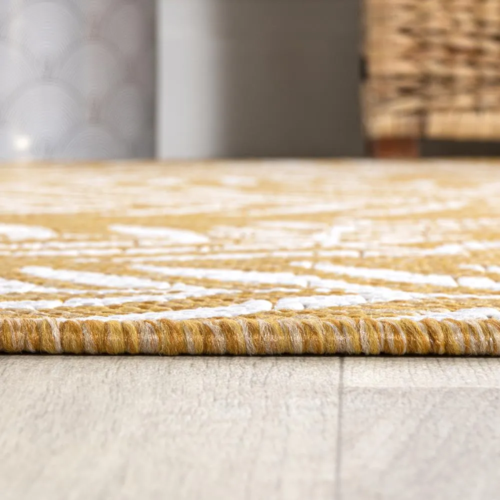 Flores Palm Frond Indoor/outdoor Area Rug