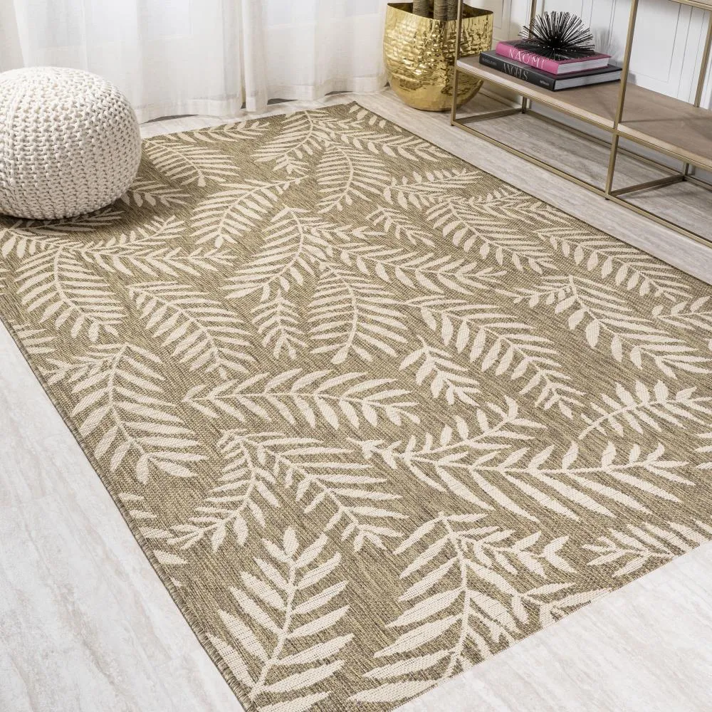 Flores Palm Frond Indoor/outdoor Area Rug