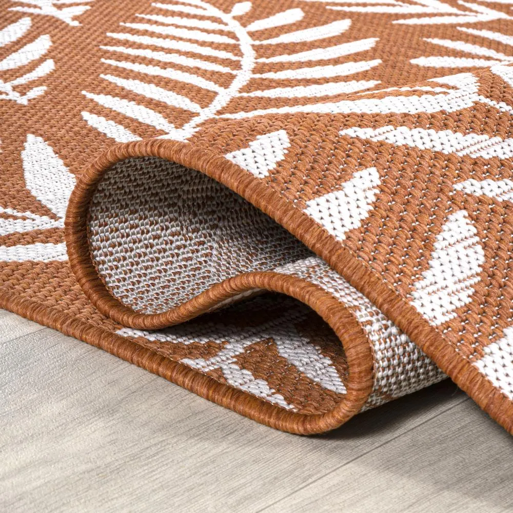 Flores Palm Frond Indoor/outdoor Area Rug