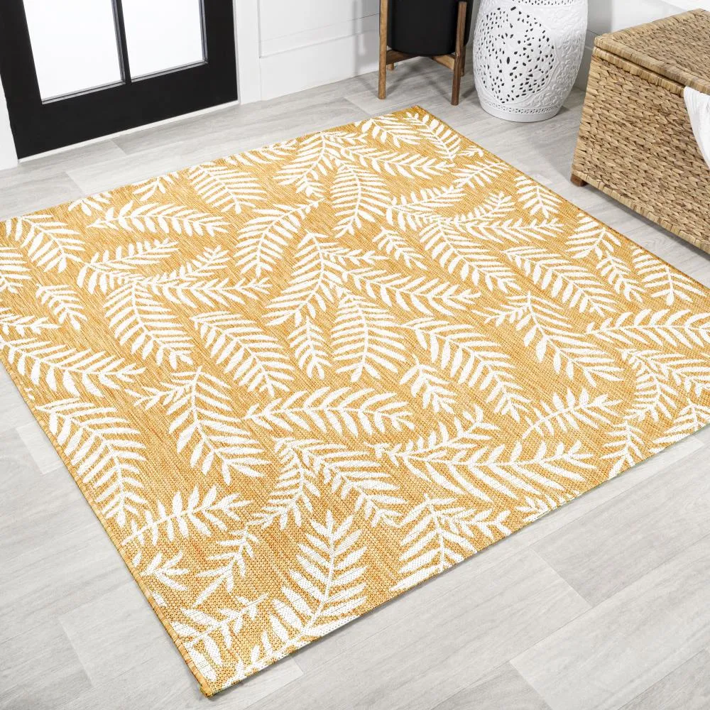Flores Palm Frond Indoor/outdoor Area Rug