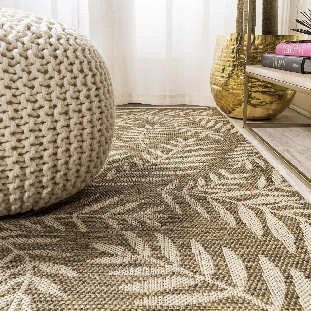 Flores Palm Frond Indoor/outdoor Area Rug