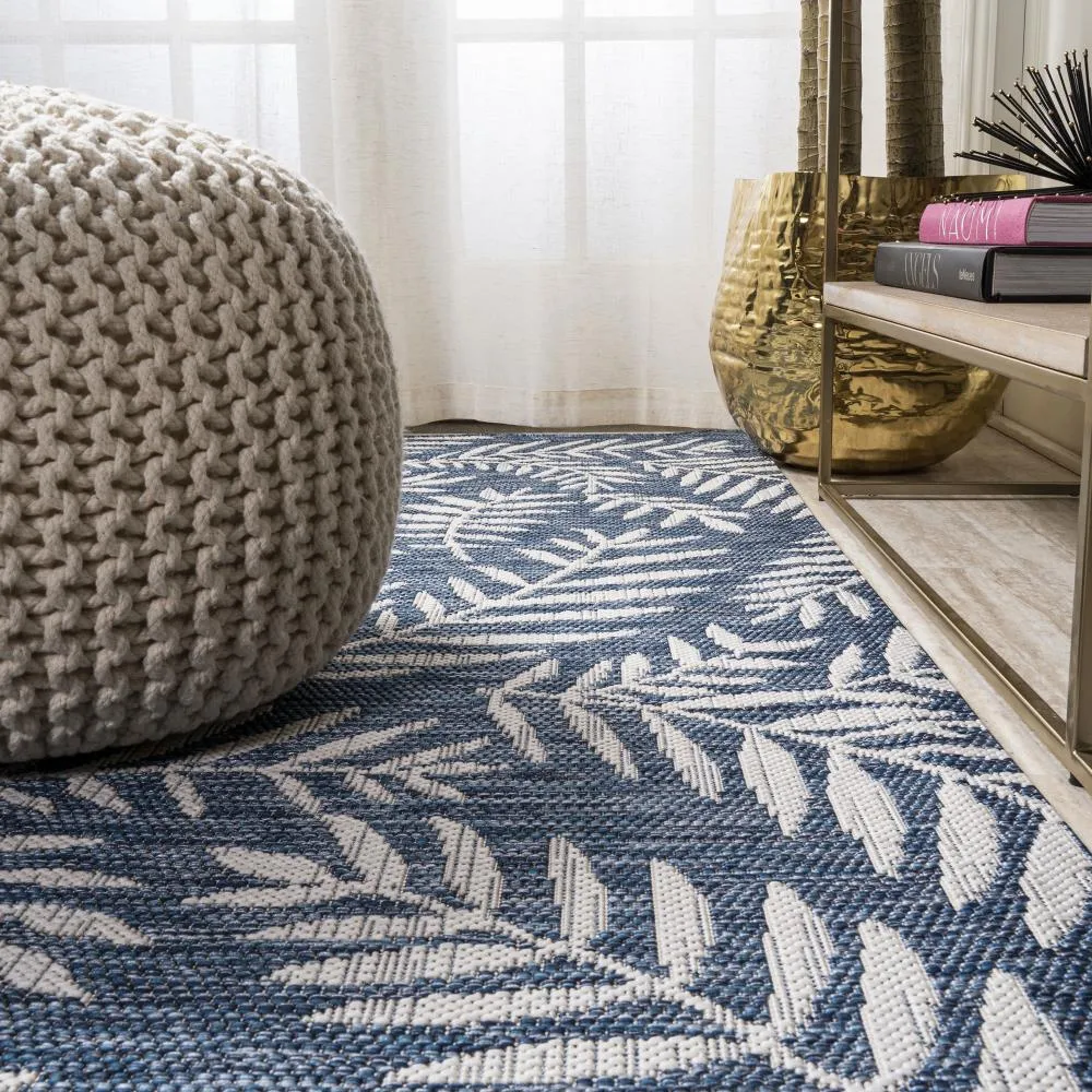 Flores Palm Frond Indoor/outdoor Area Rug