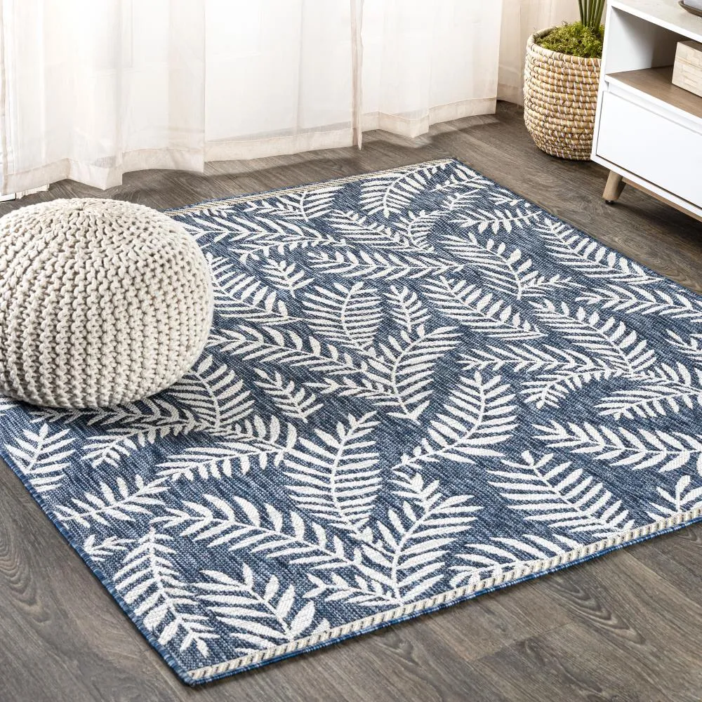 Flores Palm Frond Indoor/outdoor Area Rug