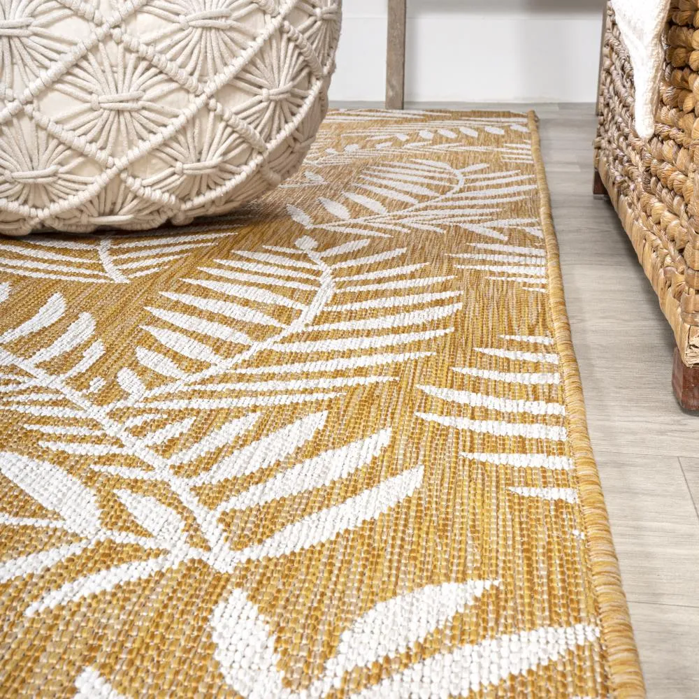 Flores Palm Frond Indoor/outdoor Area Rug