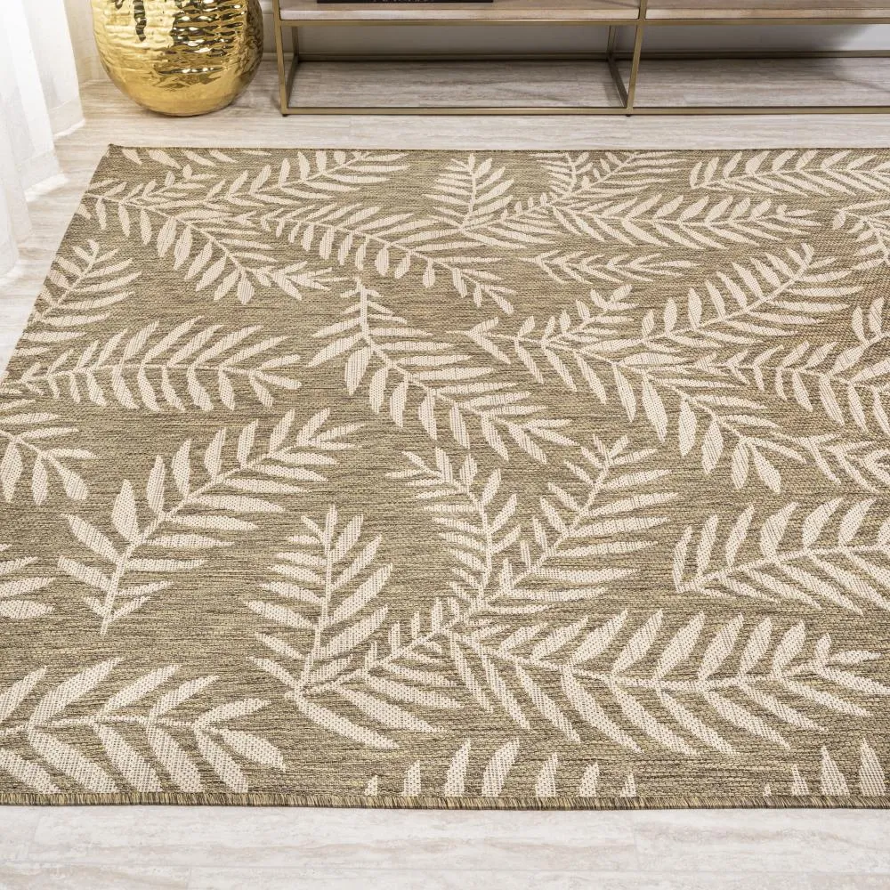 Flores Palm Frond Indoor/outdoor Area Rug