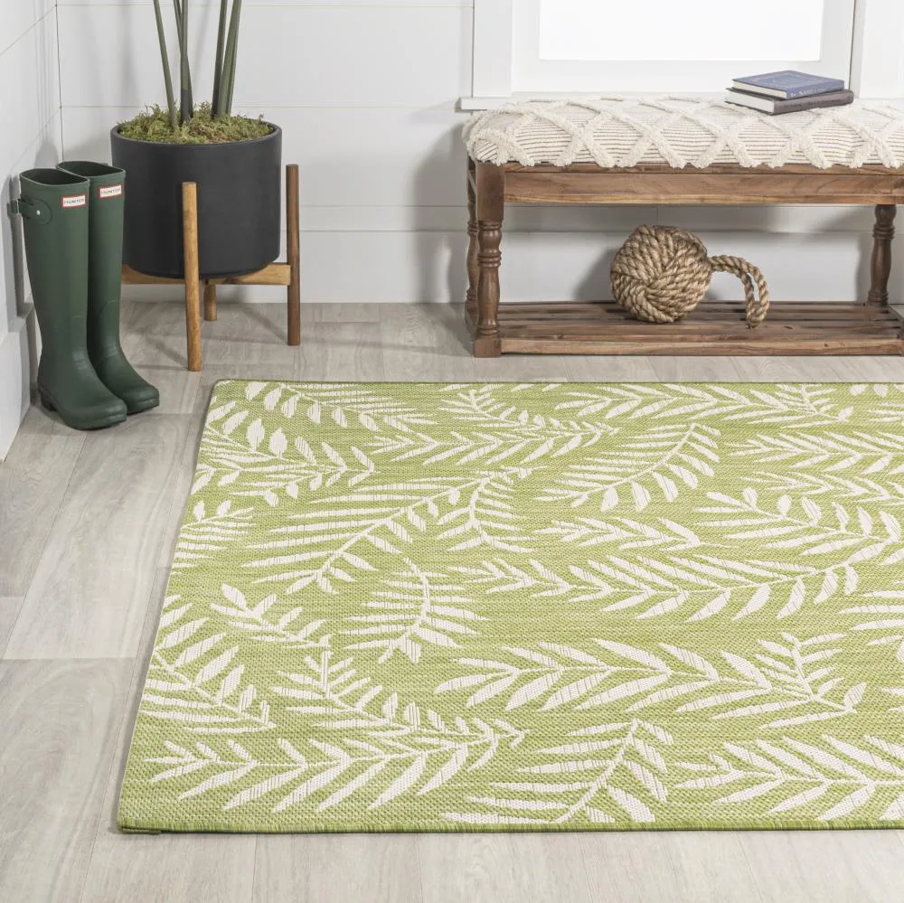 Flores Palm Frond Indoor/outdoor Area Rug