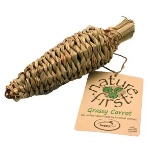 Happy Pet Nature First Grassy Carrot Small Animal Toy