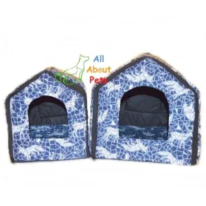 Indoor Cat & Puppy House Soft Material Assorted Prints