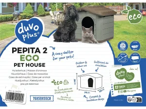 Pepita 2 ECO pet house 76x59x55cm brown/green